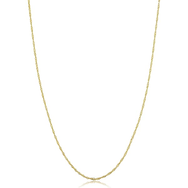 Amazon.com: JOSCO 14k Gold Filled(1/20 of 14k) Necklace. 2.3mm